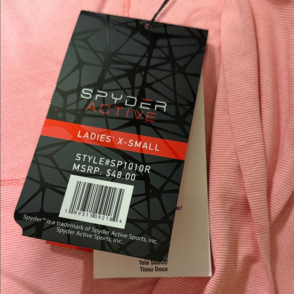 Spyder Pink Women's Long Sleeve Tee - Picture 4 of 7